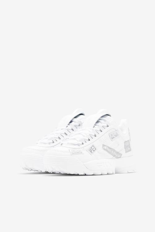 110th Year Anniversary Zapatillas Fila Disruptor 2 Mujer Blancas | Fila836TS