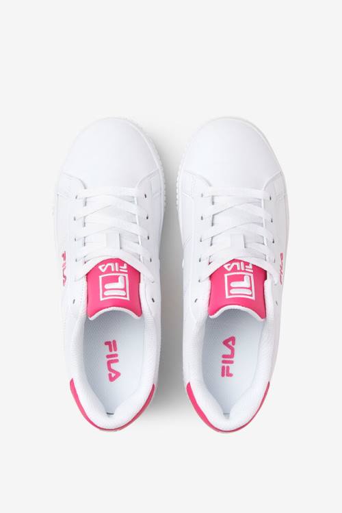 19 Zapatillas Fila Panache Mujer Blancas Rosas | Fila158PN