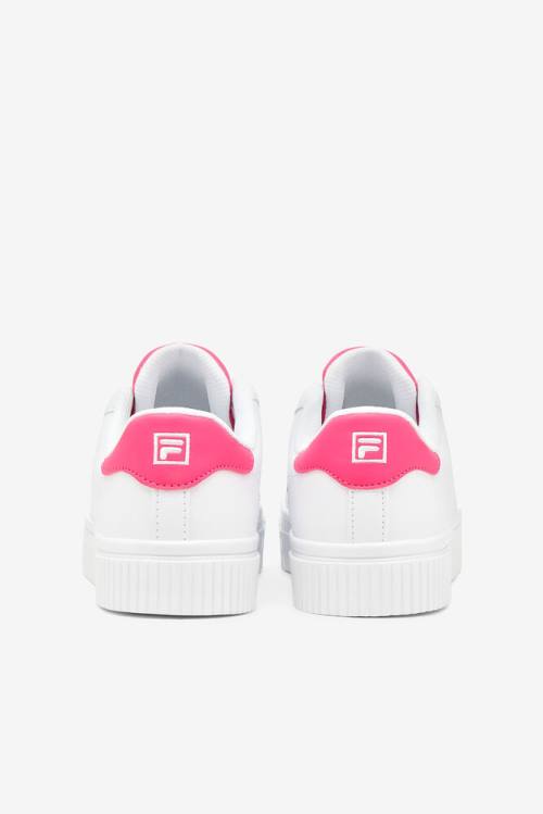 19 Zapatillas Fila Panache Mujer Blancas Rosas | Fila158PN