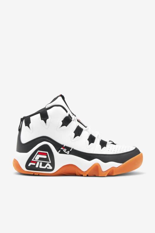 1 Tarvos Zapatillas Fila Grant Hill Hombre Blancas Negras Rojas | Fila472IE