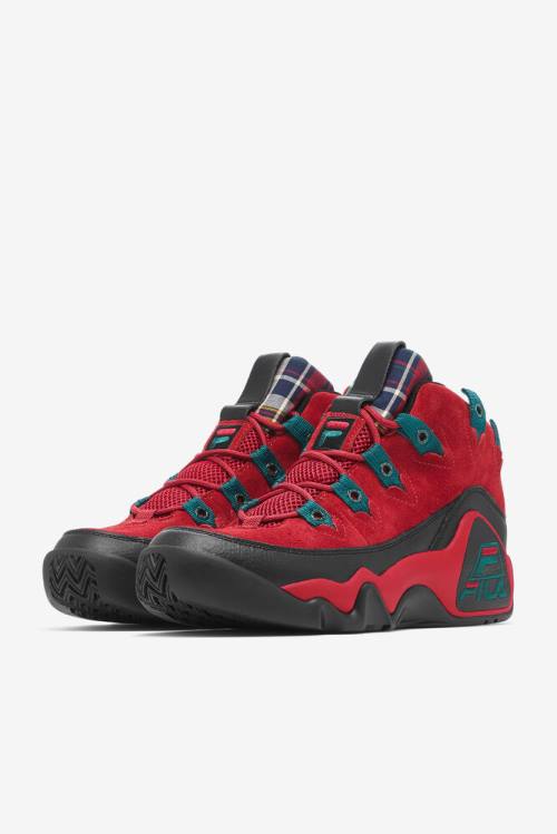 1 Zapatillas Fila Grant Hill Hombre Negras | Fila038HG