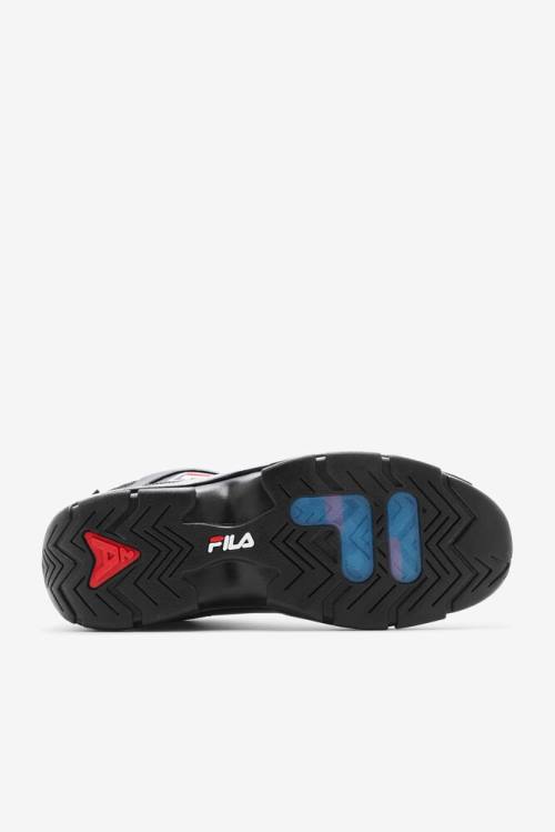 2 25th Anniversary Edition Zapatillas Fila Grant Hill Hombre Negras Blancas Rojas | Fila295FJ