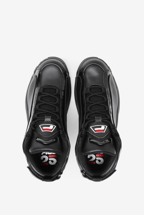 2 25th Anniversary Edition Zapatillas Fila Grant Hill Hombre Negras Blancas Rojas | Fila295FJ