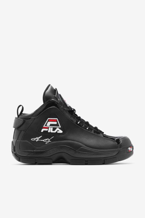 2 25th Anniversary Edition Zapatillas Fila Grant Hill Hombre Negras Blancas Rojas | Fila295FJ