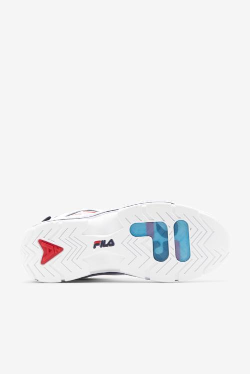 2 25th Anniversary Edition Zapatillas Fila Grant Hill Hombre Blancas Azul Marino Rojas | Fila810JX