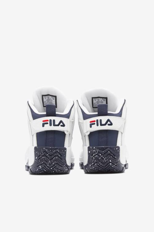 2 '96 Reissue Limited Edition Zapatillas Fila Grant Hill Mujer Blancas Azul Marino | Fila186HB