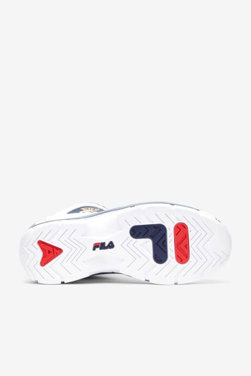 2 Patchwork Zapatillas Fila Grant Hill Hombre Blancas Azul Marino Rojas | Fila601SD