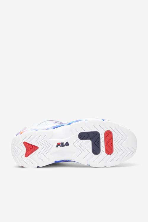 2 Tie Dye Zapatillas Fila Grant Hill Hombre Blancas | Fila396TL