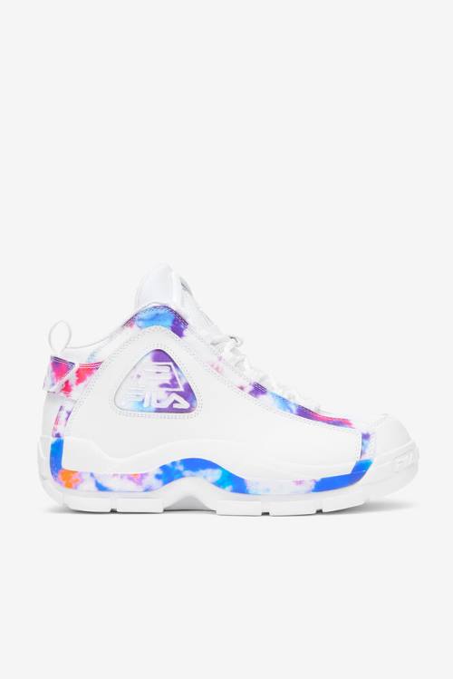 2 Tie Dye Zapatillas Fila Grant Hill Hombre Blancas | Fila396TL