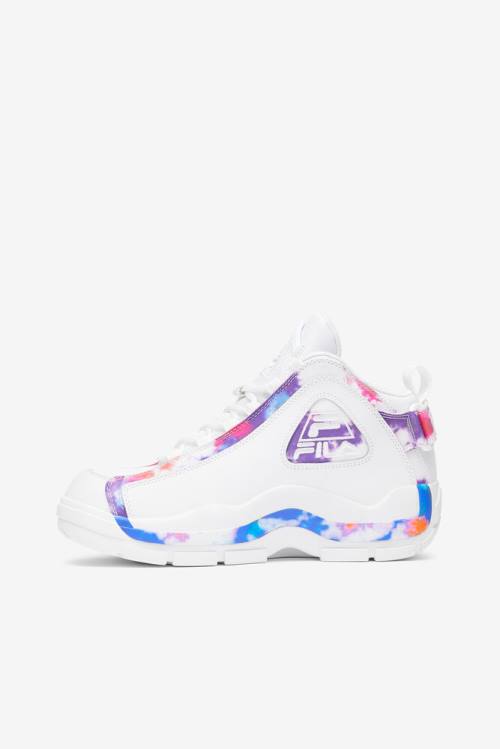 2 Tie Dye Zapatillas Fila Grant Hill Mujer Blancas | Fila356JA