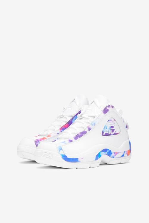 2 Tie Dye Zapatillas Fila Grant Hill Mujer Blancas | Fila356JA