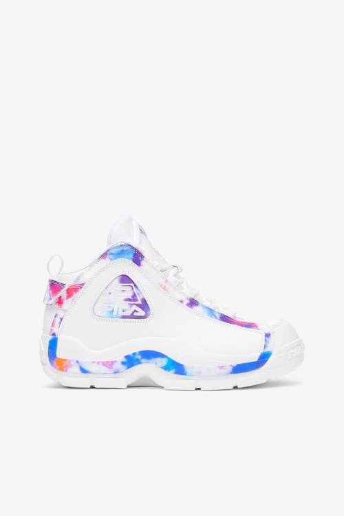 2 Tie Dye Zapatillas Fila Grant Hill Mujer Blancas | Fila356JA