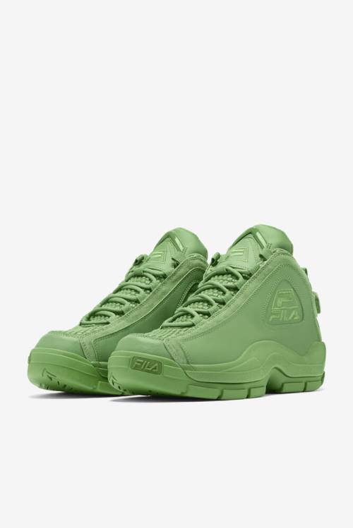 2 Woven Zapatillas Fila Grant Hill Hombre Verde | Fila483EH