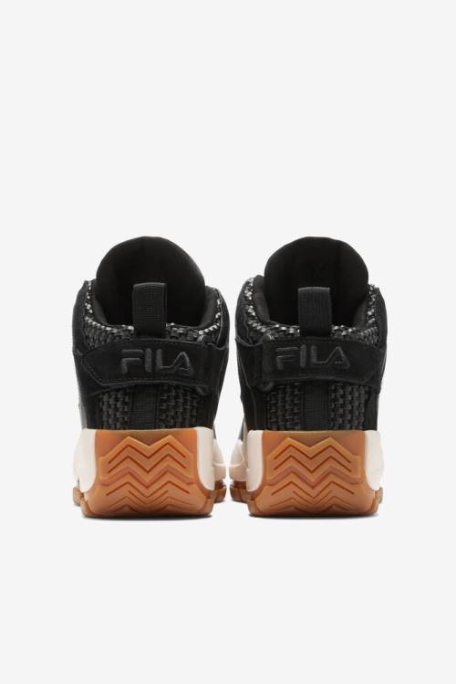 2 Woven Zapatillas Fila Grant Hill Hombre Negras | Fila850CV