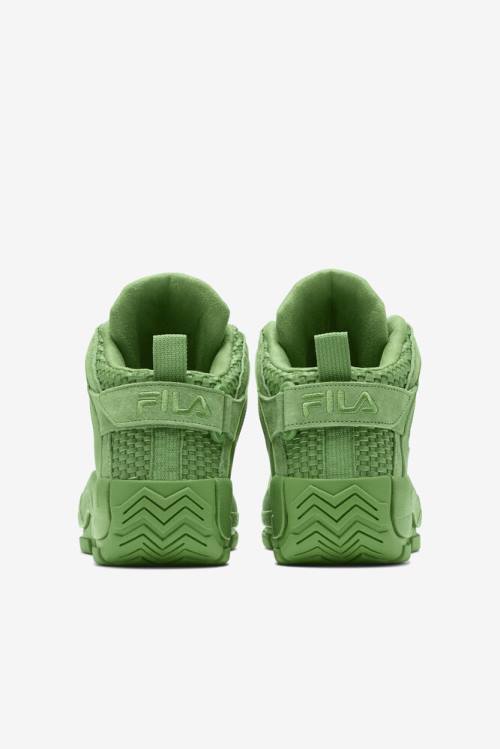 2 Woven Zapatillas Fila Grant Hill Mujer Verde | Fila679NC