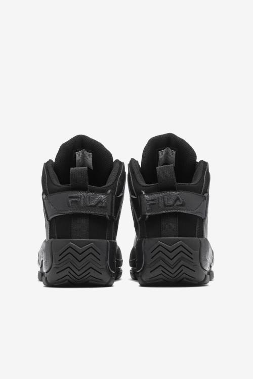 2 Zapatillas Fila Grant Hill Hombre Negras | Fila250JF