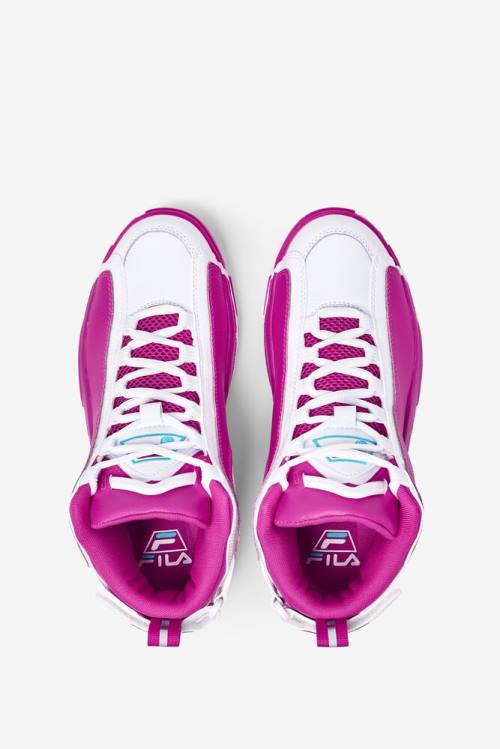 2 Zapatillas Fila Grant Hill Mujer Rosas Blancas | Fila237IB