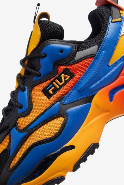 Apex Zapatillas Fila Ray Tracer Hombre Azules Rojas | Fila543WR