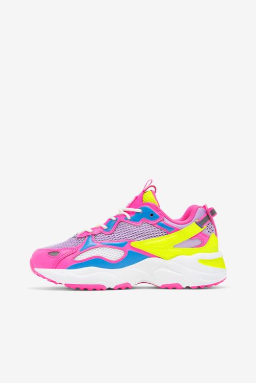 Apex Zapatillas Fila Ray Tracer Mujer Rosas Amarillo | Fila912CM