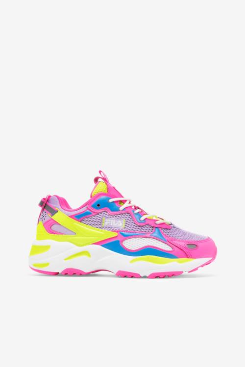 Apex Zapatillas Fila Ray Tracer Mujer Rosas Amarillo | Fila912CM