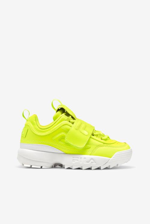 Applique Zapatillas Fila Disruptor 2 Mujer Amarillo Blancas | Fila892WU