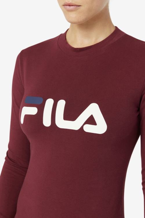 Bodysuit Fila Chaya Mujer Burdeos | Fila916GR