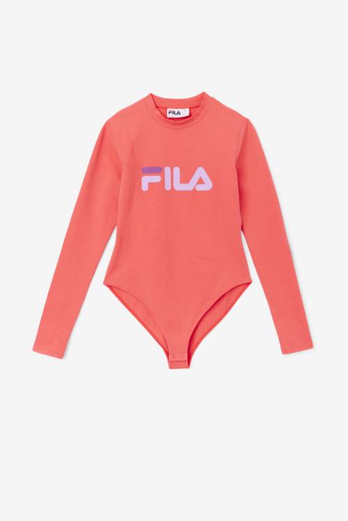 Bodysuit Fila Chaya Mujer Rojas | Fila092JH