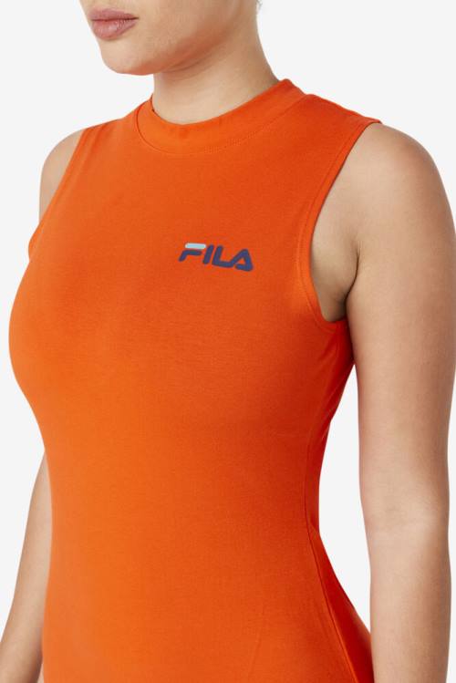 Bodysuit Fila Ximena Mujer Naranjas | Fila132CH