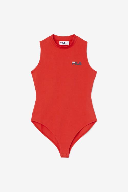 Bodysuit Fila Ximena Mujer Rojas | Fila632GT