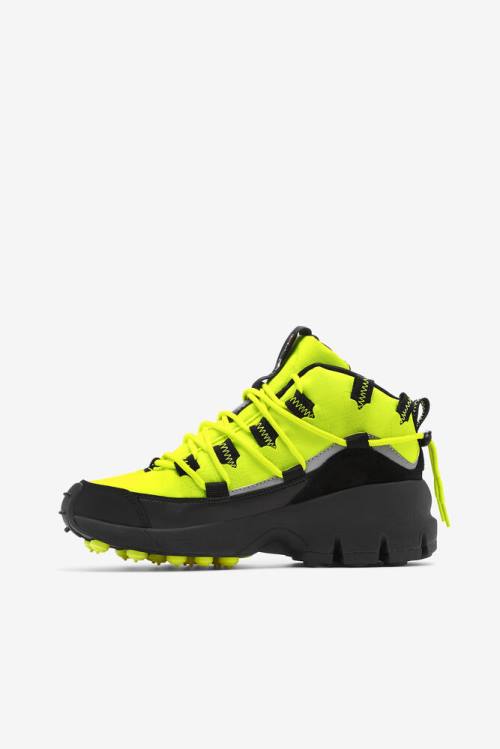 Botas Fila Grant Hill 1 X Trailpacer Mujer Amarillo Negras Rojas | Fila650SO