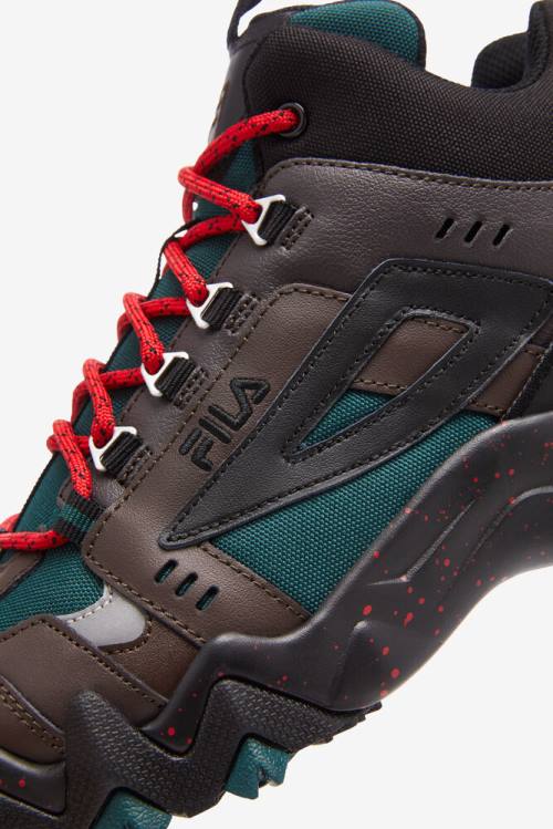 Botas Fila Oakmont Tr Mid Hombre Negras | Fila305RJ