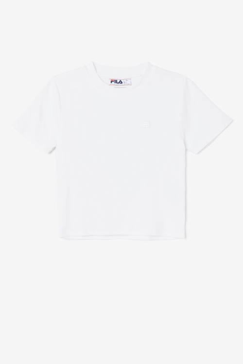 Camiseta Fila Ammara Top Mujer Blancas | Fila586YZ