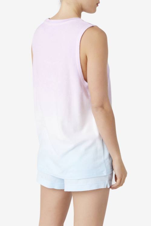 Camiseta Fila Betti Sin Manga Top Mujer Coral | Fila684CN