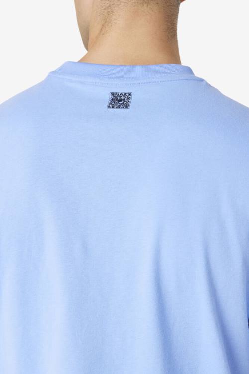 Camiseta Fila Ceylon Tee Hombre Azules | Fila120PU