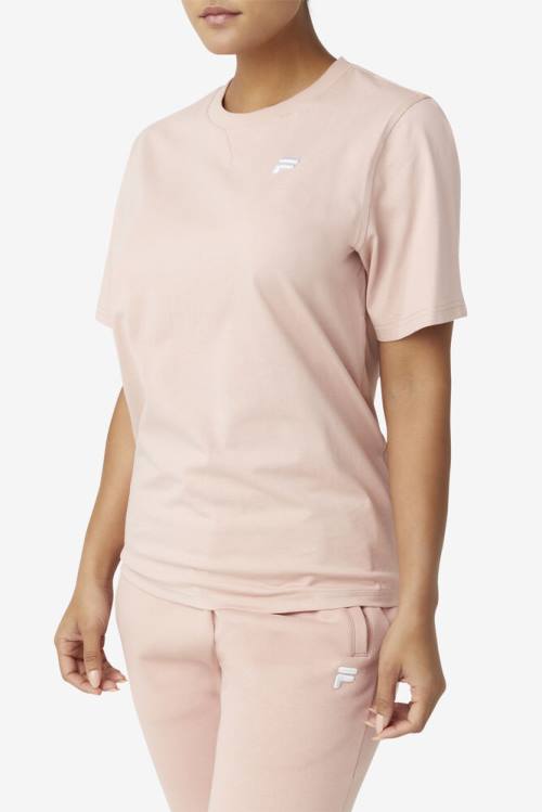 Camiseta Fila Derion Tee Mujer Rosas | Fila236SN