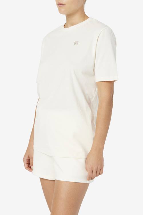 Camiseta Fila Doran Tee Mujer Blancas | Fila345XE