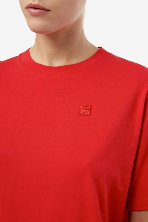 Camiseta Fila Doran Tee Mujer Rojas | Fila264PE