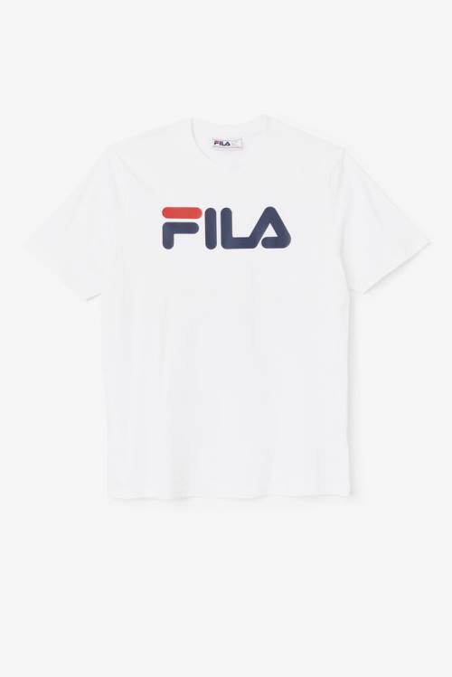 Camiseta Fila Eagle Tee Hombre Blancas | Fila136AH