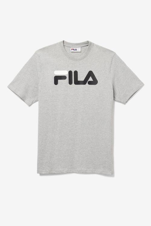 Camiseta Fila Eagle Tee Hombre Gris | Fila918GH