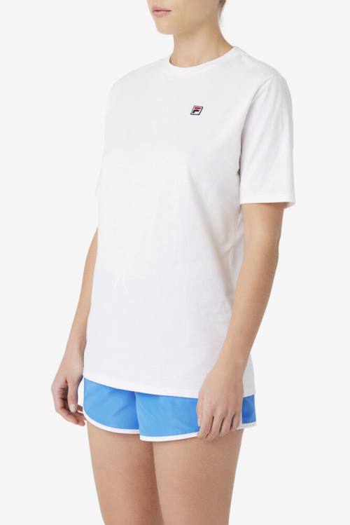 Camiseta Fila Ellsie Tee Mujer Blancas | Fila167FO