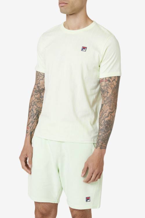 Camiseta Fila Guillo Tee Hombre Blancas | Fila645EW