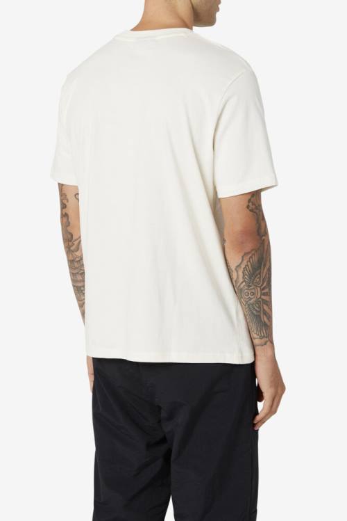 Camiseta Fila Kirk Waffle Knit Tee Hombre Blancas | Fila681LR