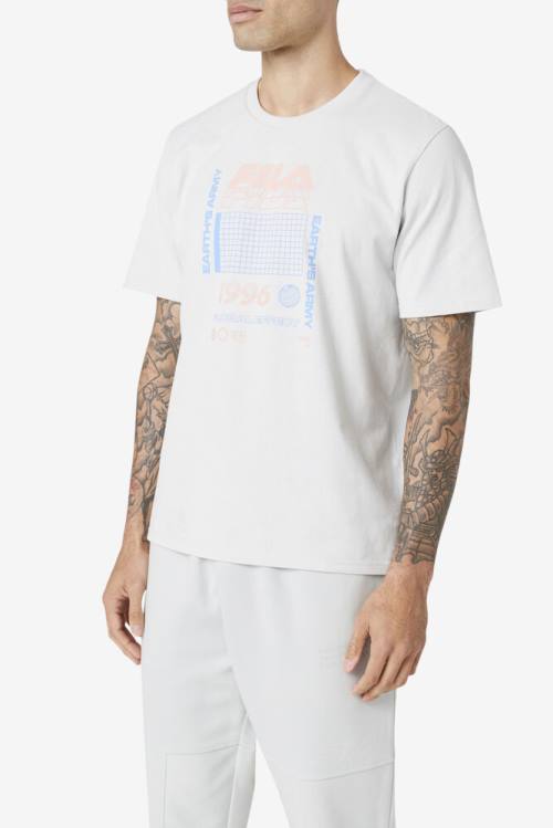 Camiseta Fila Kosala Tee Hombre Gris | Fila126PW