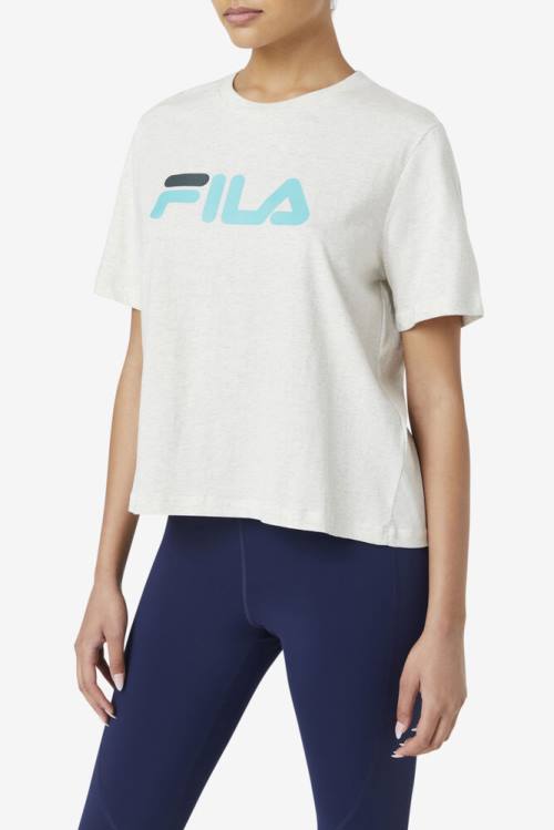 Camiseta Fila Miss Eagle Tee Mujer Azules Turquesa | Fila985GZ