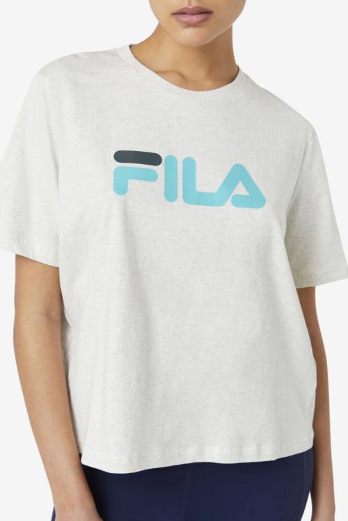 Camiseta Fila Miss Eagle Tee Mujer Azules Turquesa | Fila985GZ