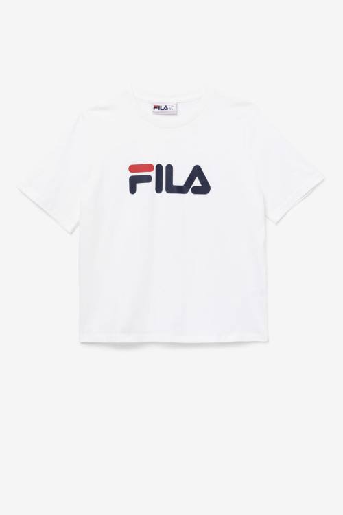 Camiseta Fila Miss Eagle Tee Mujer Blancas | Fila291LC