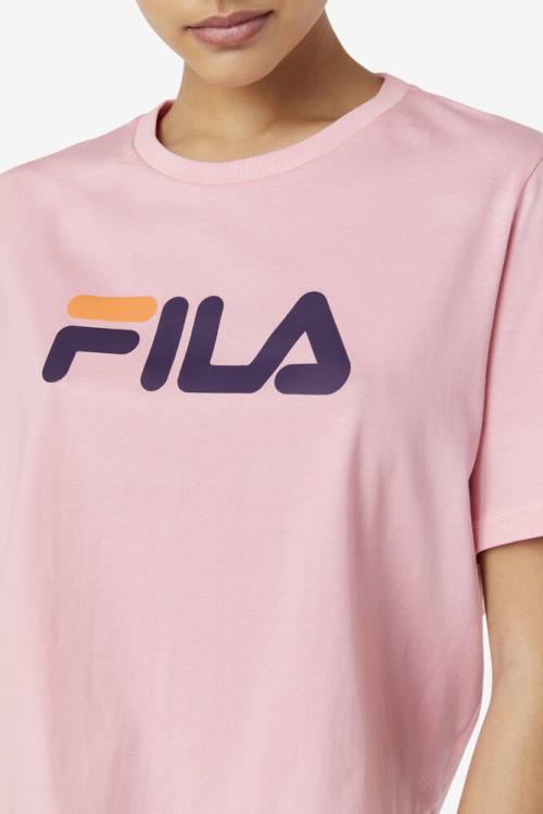 Camiseta Fila Miss Eagle Tee Mujer Rosas Moradas Naranjas | Fila761KZ