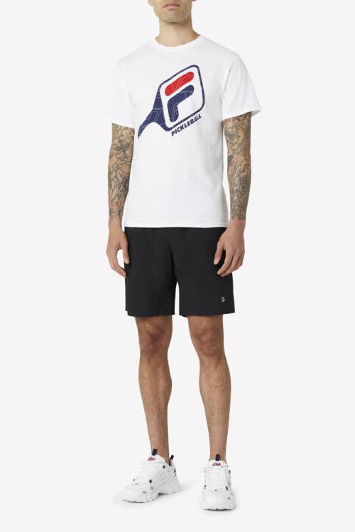 Camiseta Fila Pickleball Paddle Tee Hombre Blancas | Fila752UN