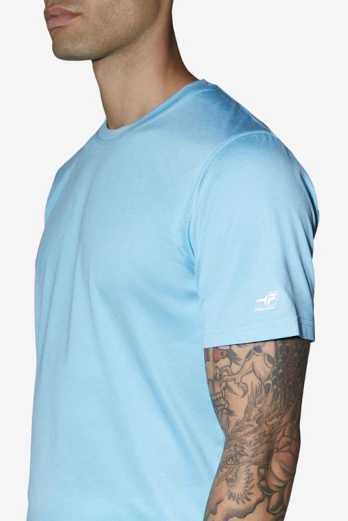 Camiseta Fila Pickleball Scallop Hem Crew Hombre Azules | Fila593CZ