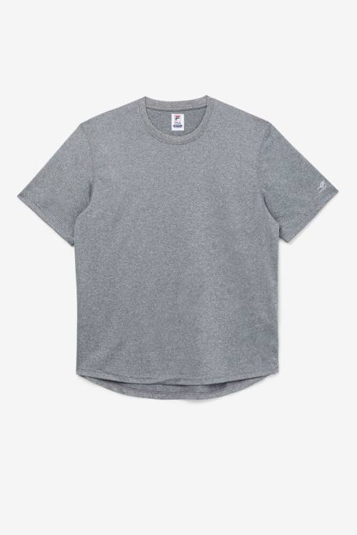 Camiseta Fila Pickleball Scallop Hem Crew Hombre Gris | Fila930GI